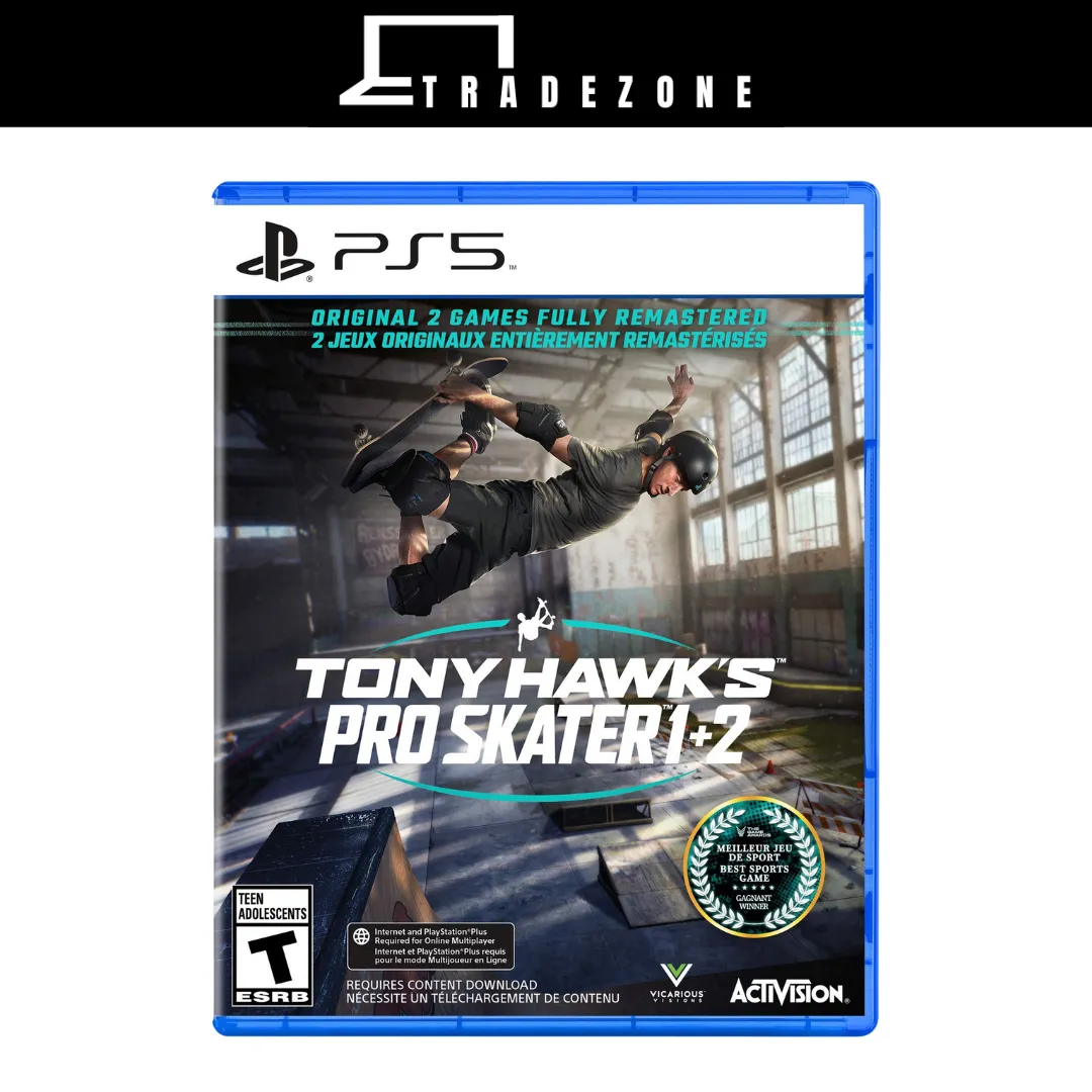 Tony Hawk's Pro Skater 1 + 2